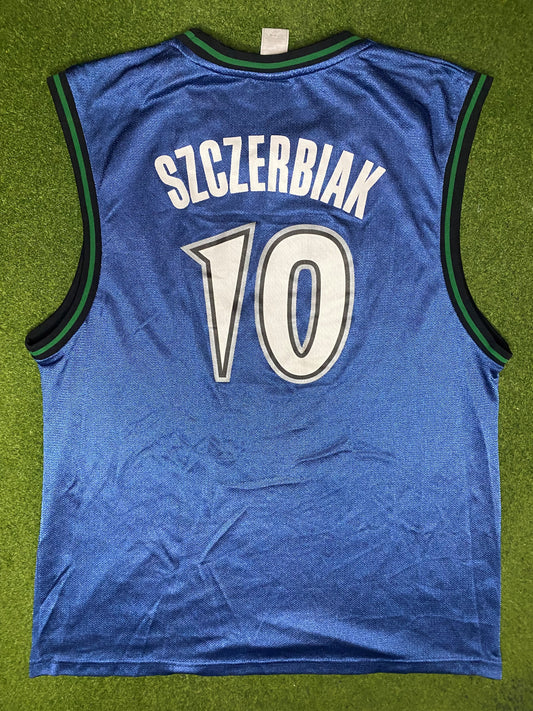 2004 Minnesota Timberwolves - Wally Szczerbiak #10 - Vintage NBA Jersey (Large) - Gametime Vintage