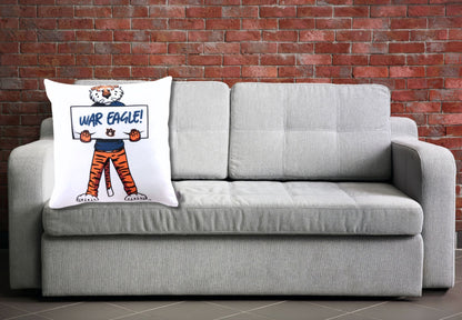 Auburn War Eagles Throw Pillow Cover