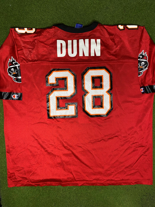 1997-2001 Tampa Bay Buccaneers - Warrick Dunn #28 - Vintage NFL Jersey (56) - Gametime Vintage