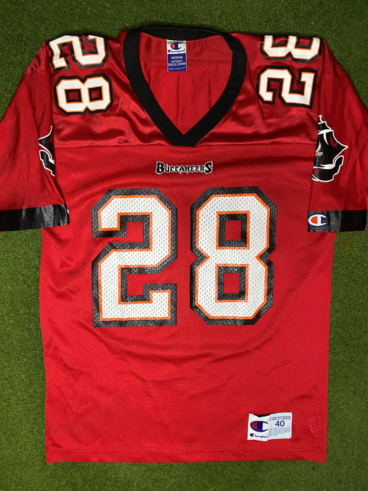 1997-2001 Tampa Bay Buccaneers - Warrick Dunn #28 - Vintage NFL Jersey (40) - Gametime Vintage
