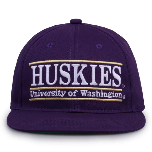 Washington Huskies Retro Bar Snapback Hat