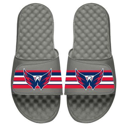 Washington Capitals Stripes Slides