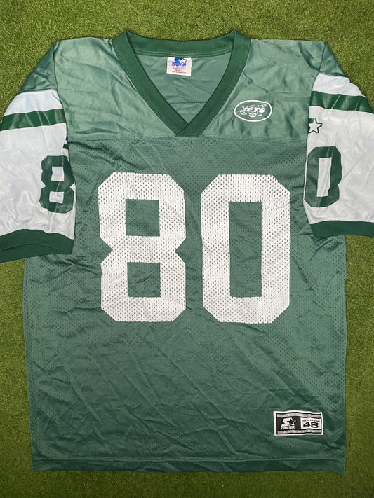 1995-2001 New York Jets - Wayne Chrebet #80 - Vintage NFL Jersey (48)