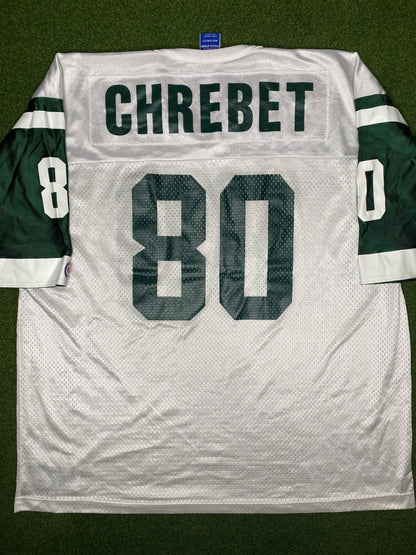 1995-2001 New York Jets - Wayne Chrebet #80 - Vintage NFL Jersey (52)