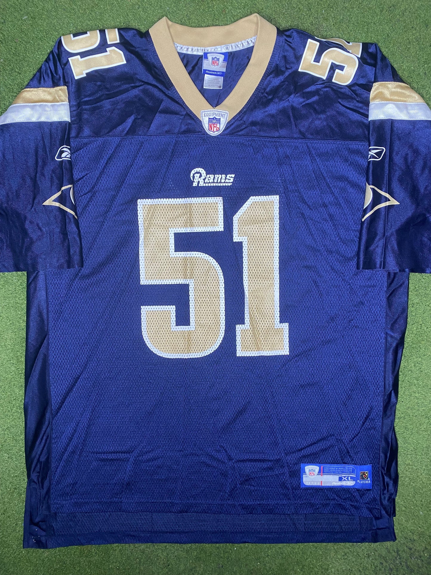 2006-2009 St. Louis Rams - Will Witherspoon #51 - Vintage NFL Jersey (XL)