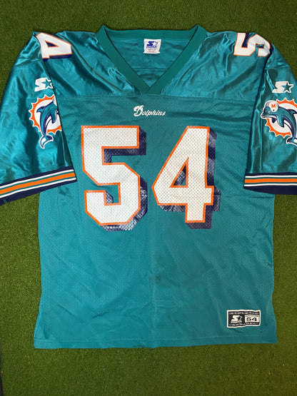 90s Miami Dolphins - Zach Thomas #54- Starter - Vintage NFL Jersey (54)