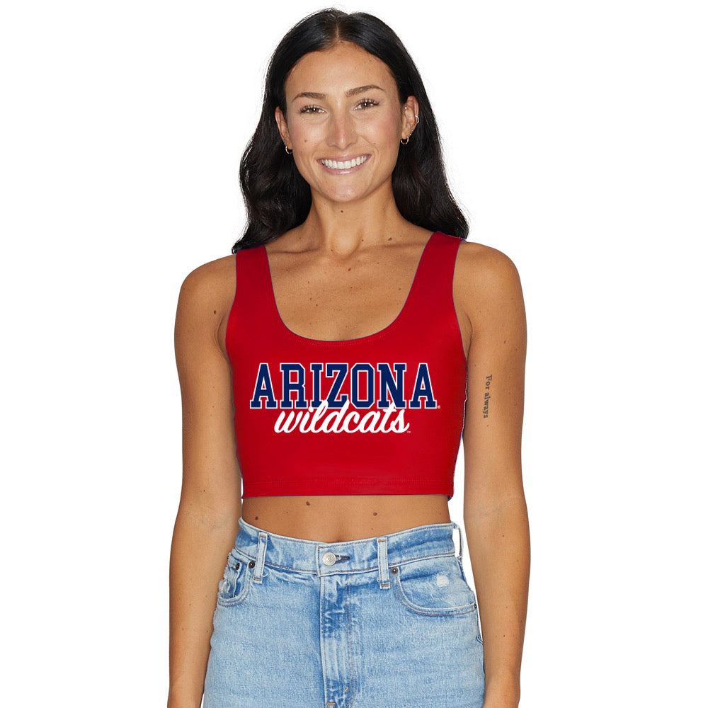 University of Arizona Red Crop Tank Top