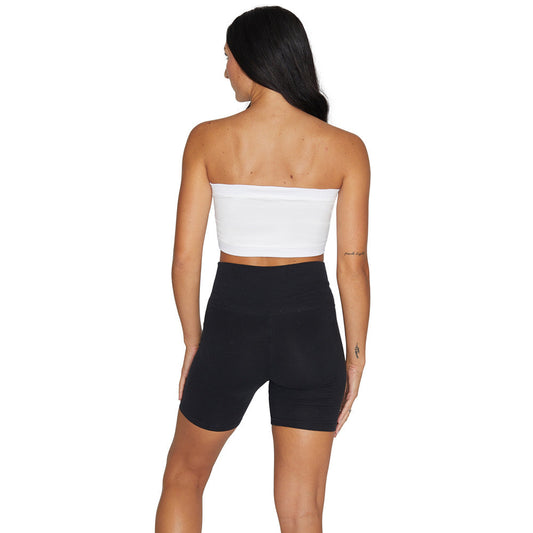 Georgia Southern White Bandeau Top