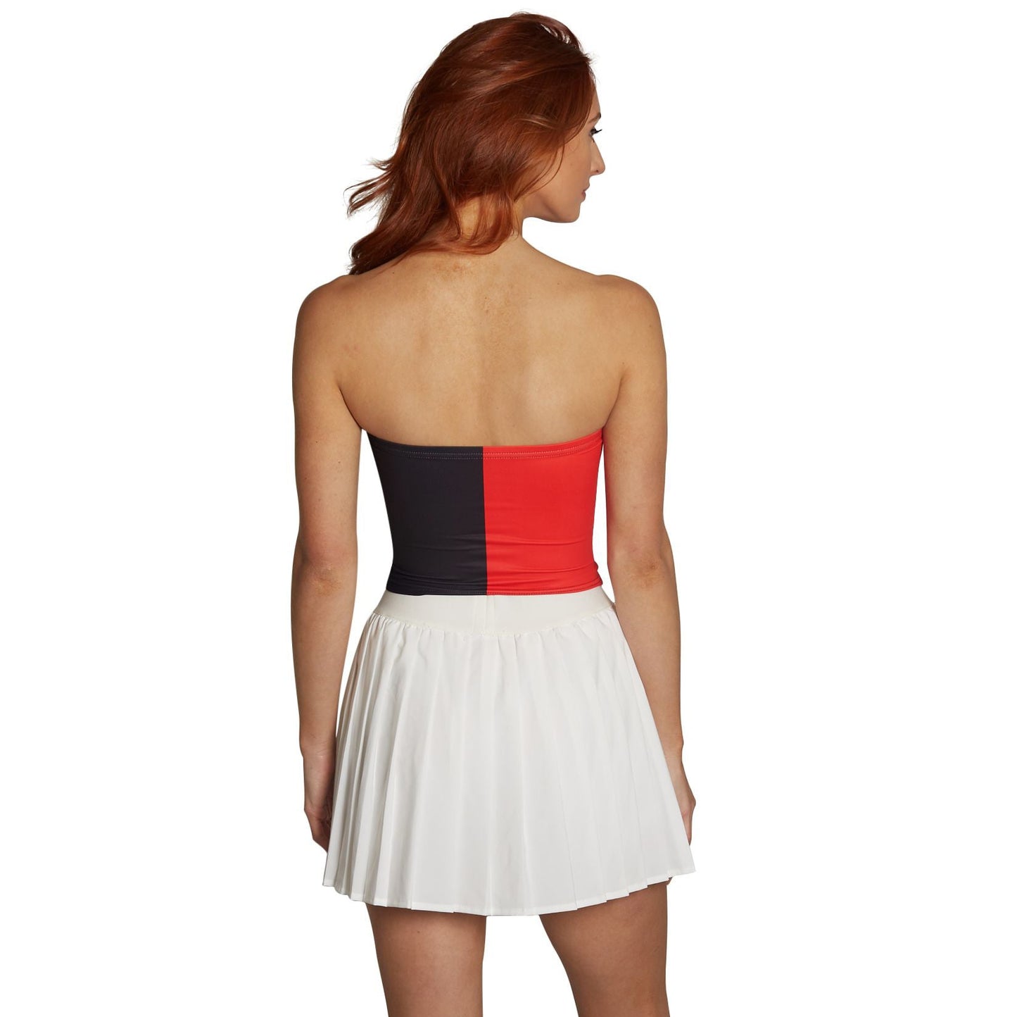 Rutgers Two Tone Tube Top
