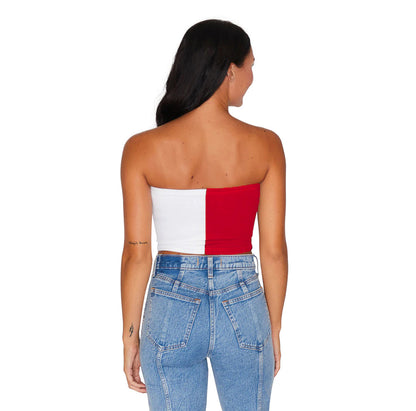 Boston University Two Tone Tube Top