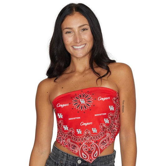 University of Houston Bandana Top