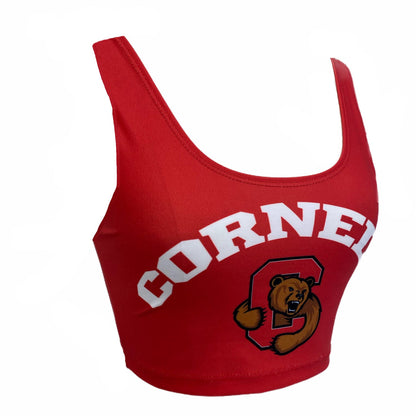 Cornell Red Crop Tank Top
