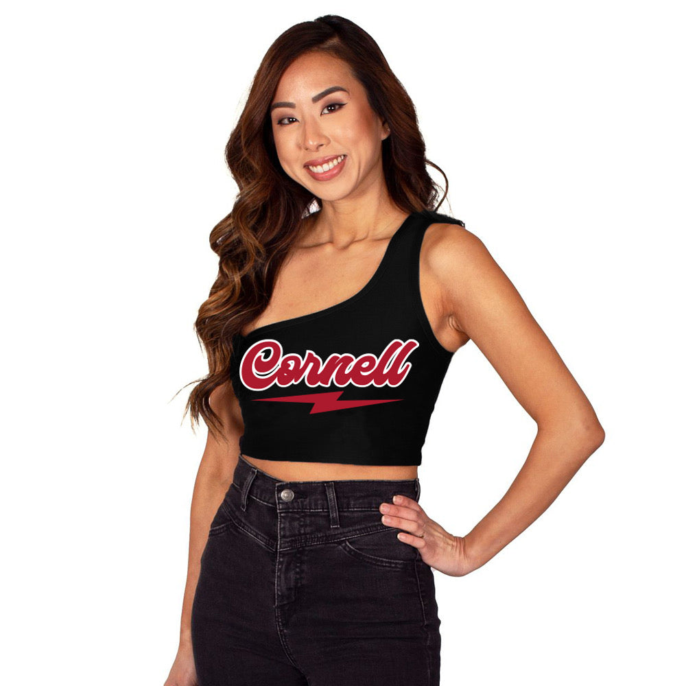 Cornell Lightning One Shoulder Top