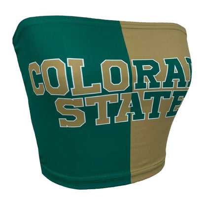 Colorado State Two Tone Tube Top