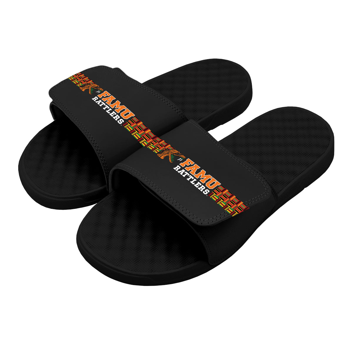 FAMU Combo Logo Stripes Slides