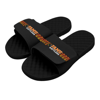 FAMU Combo Logo Stripes Slides