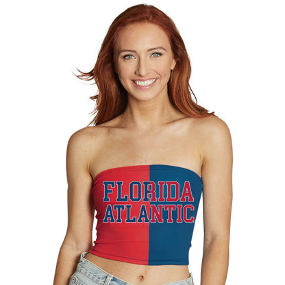 Florida Atlantic Owls Two Tone Tube Top
