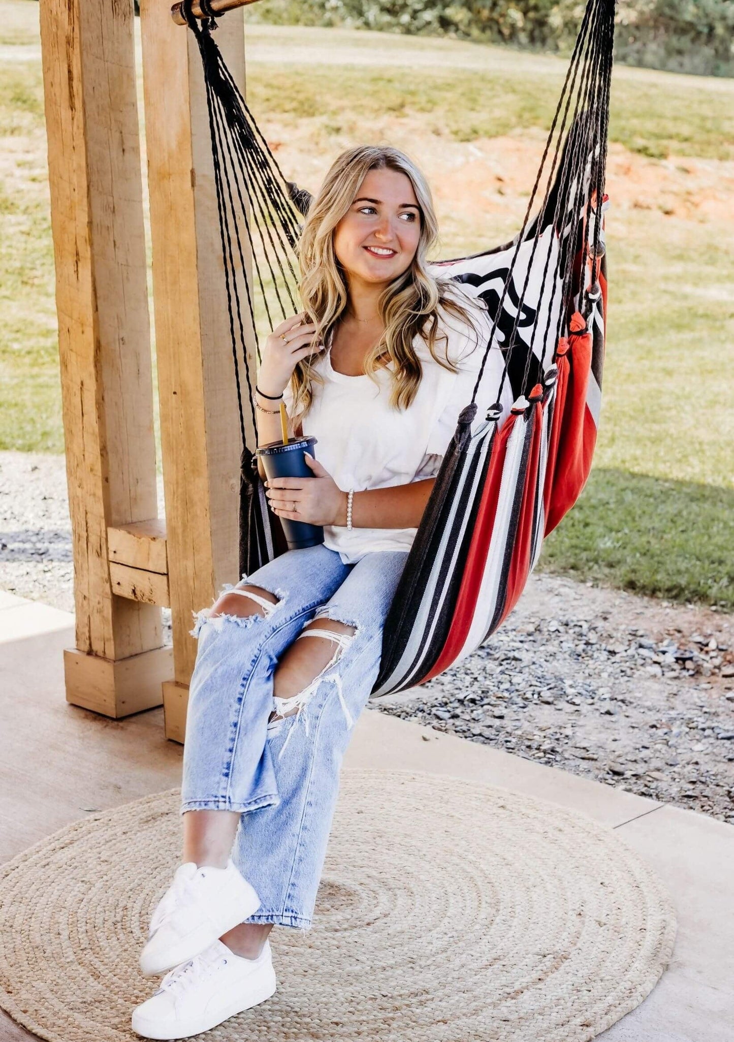 Georgia Bulldogs Hammock Chair Swing |  DAWG