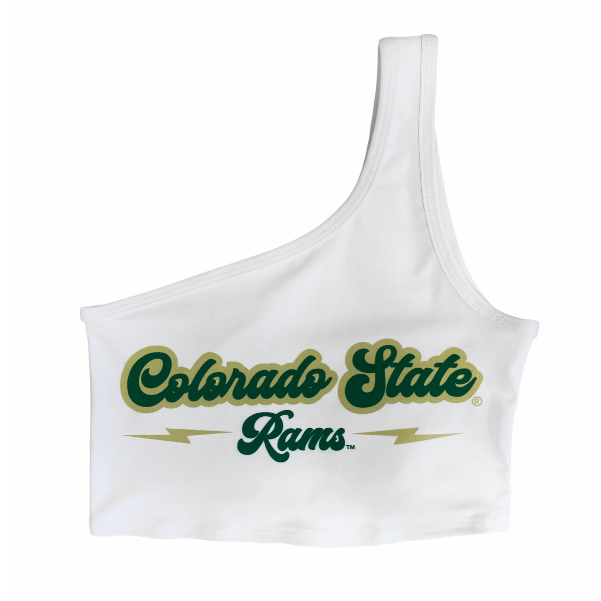 Colorado State One Shoulder Top