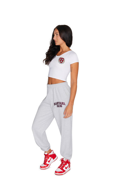 Harvard Embroidered Sweatpants