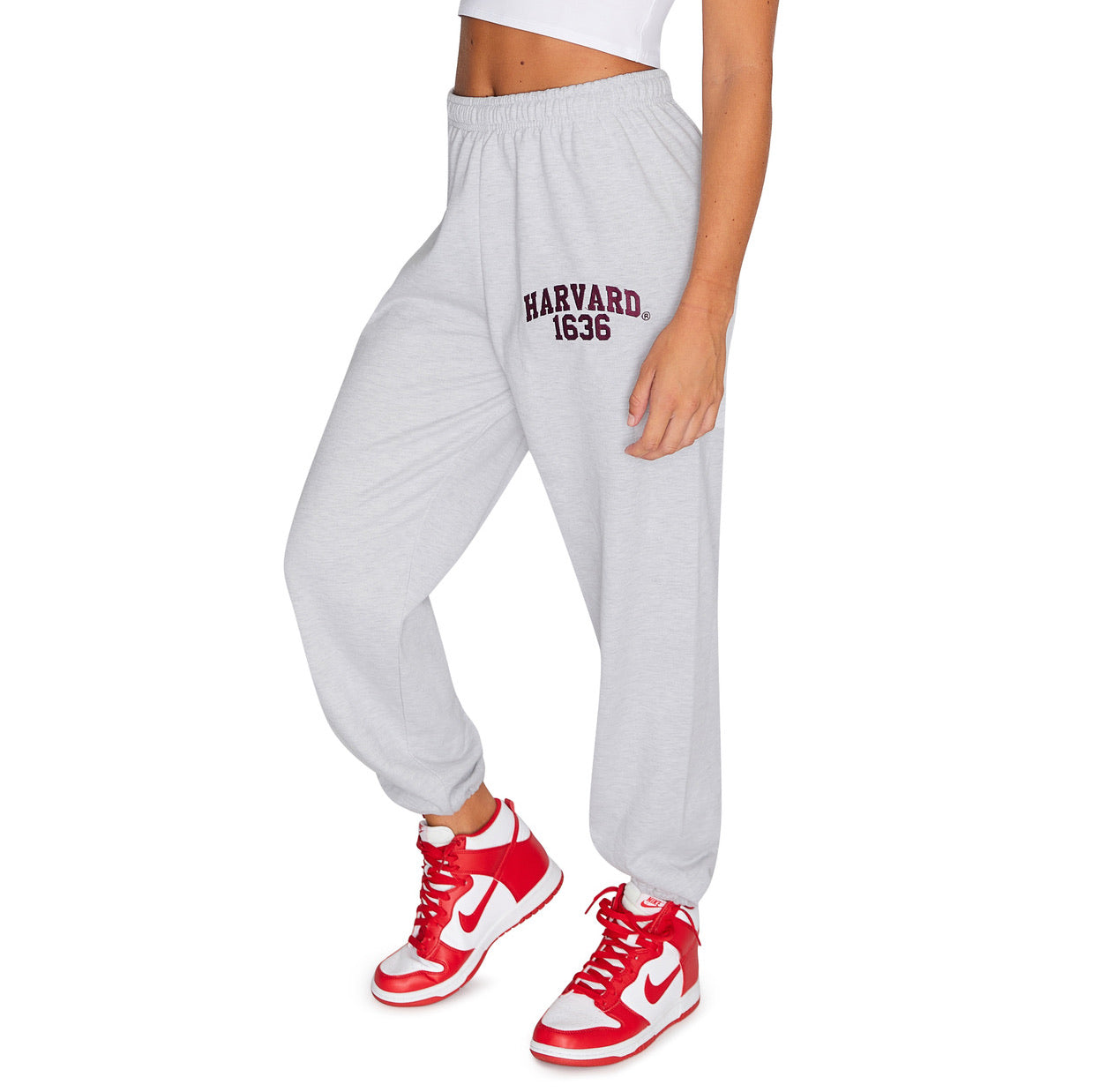 Harvard Embroidered Sweatpants