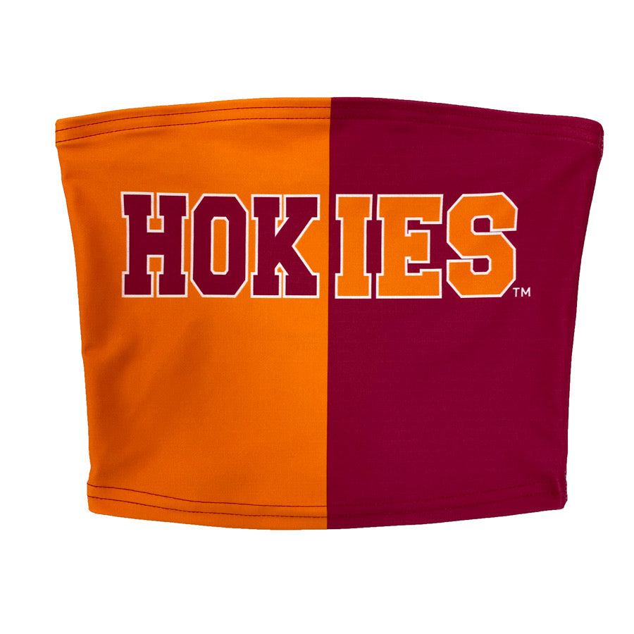 Virginia Tech Hokies Two Tone Tube Top