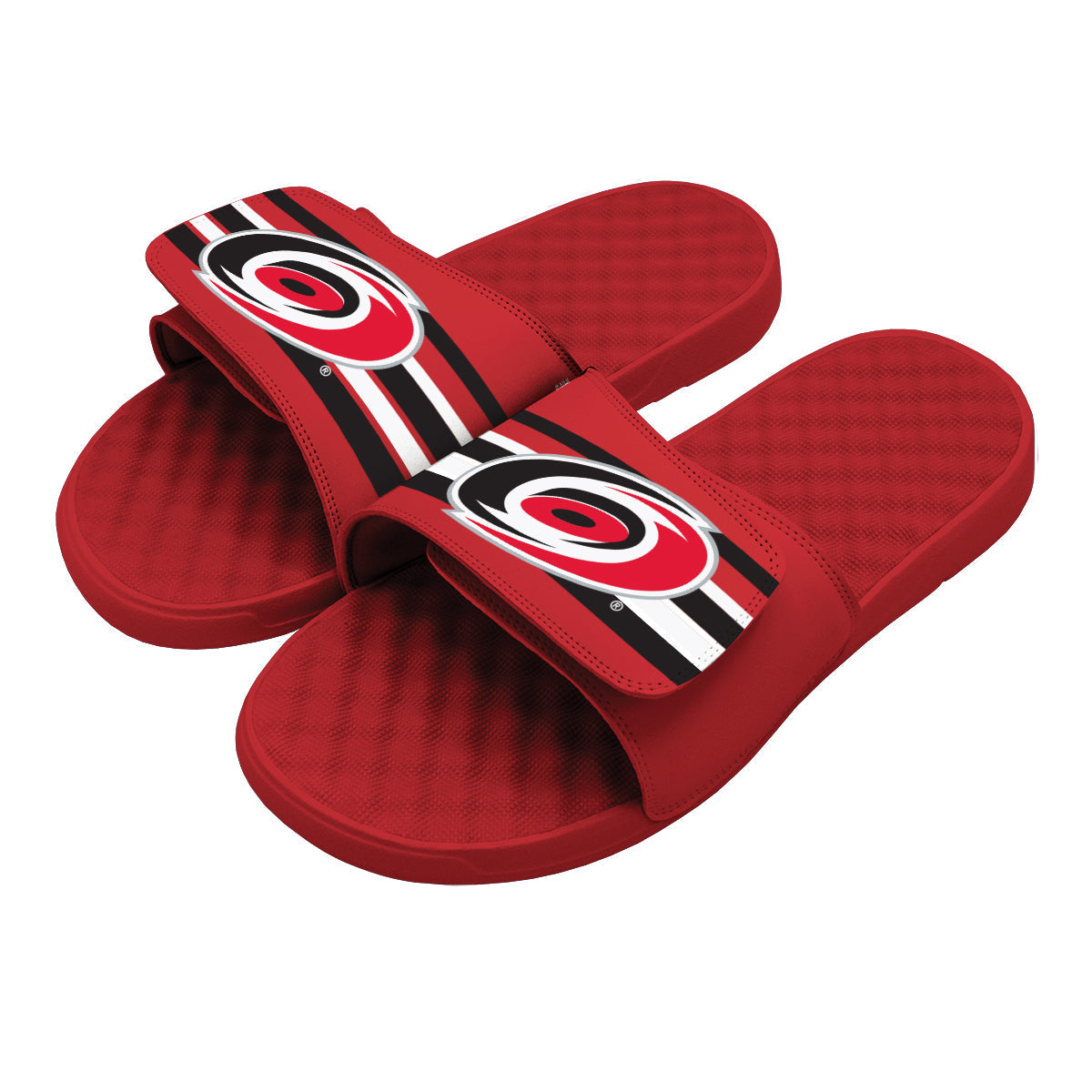 Carolina Hurricanes Stripes Slides