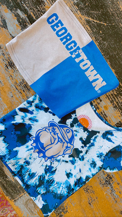 Georgetown Tie Dye Babydoll Tee