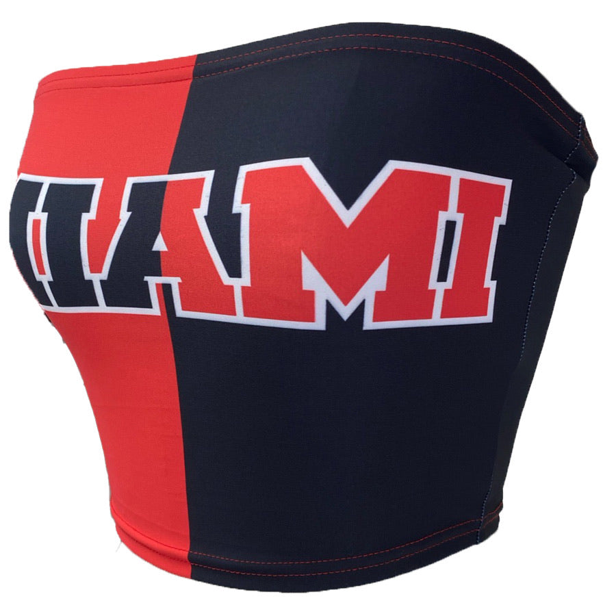 Miami University Two Tone Tube Top