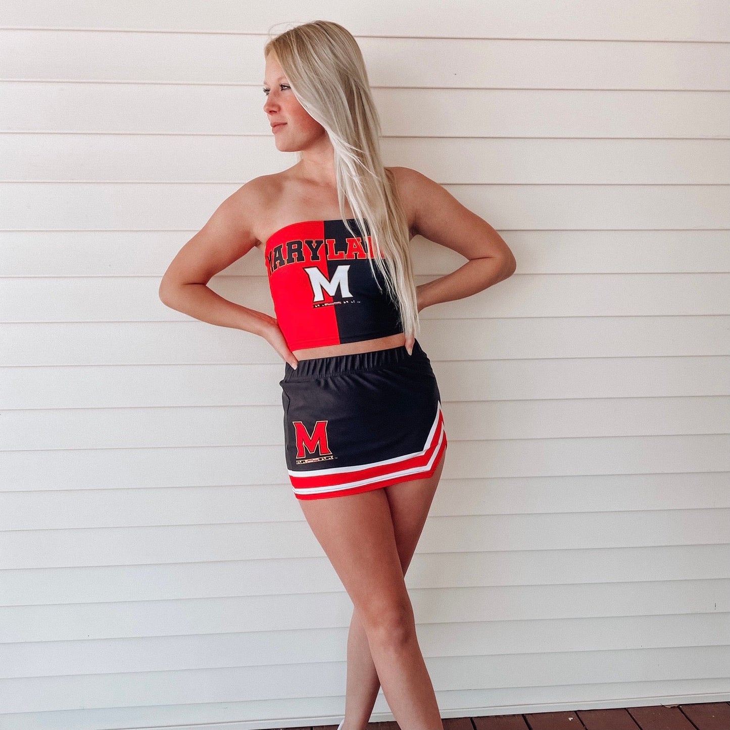 Maryland Terps Two Tone Tube Top