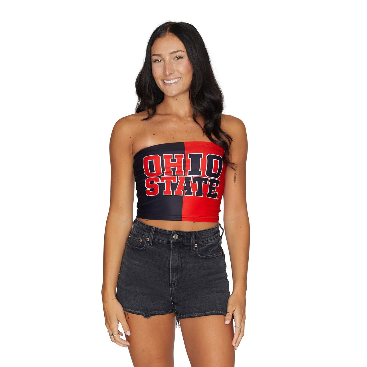 Ohio State OSU Buckeyes Two Tone Tube Top