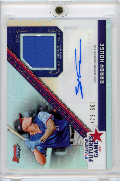 2024 Topps Bowmans Best Brady House #FGRA-BH Futures Game Auto #/500 Rookie RC Baseball Card