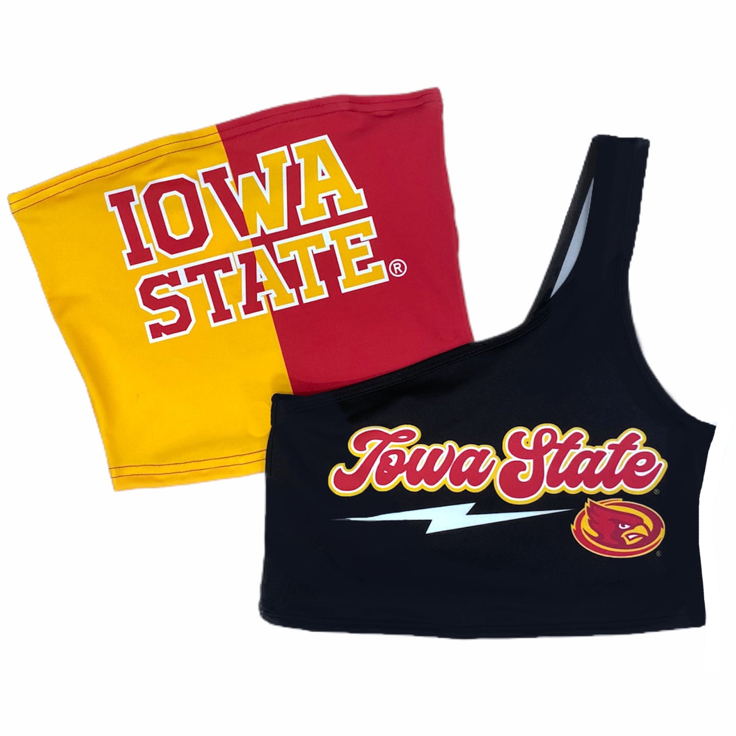 Iowa State Cyclones Two Tone Tube Top