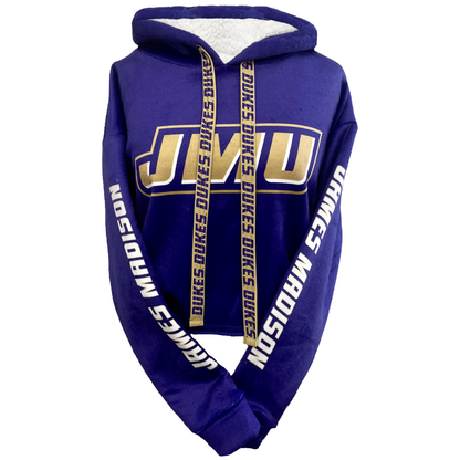JMU Varsity Furry Hoodie