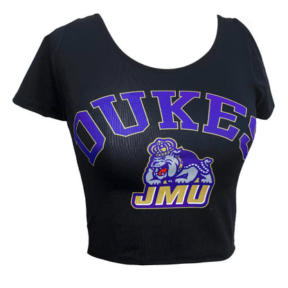 JMU Black Babydoll Tee