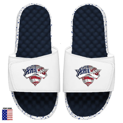 New York Knicks Navy Americana Slides