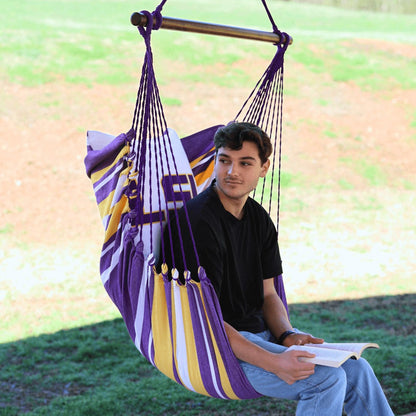 LSU Tigers Logo Hammock Chair Swing