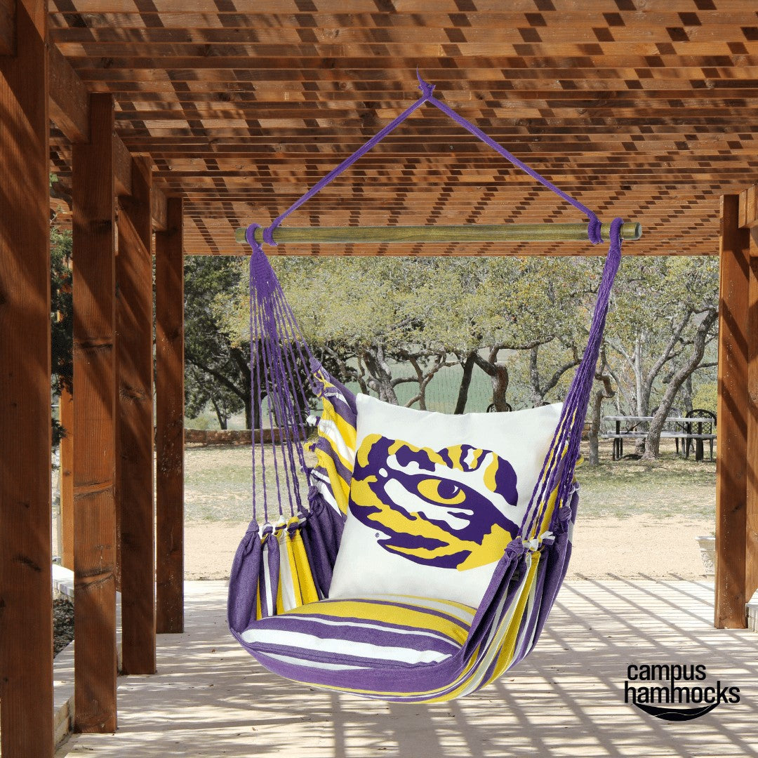 LSU Tigers Mascot Hammock Chair Swing