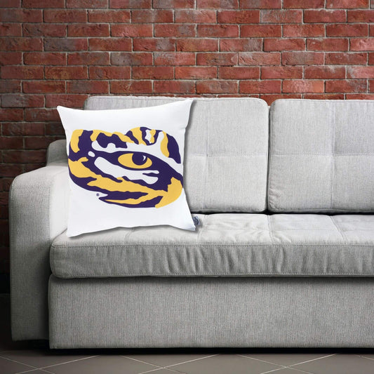 LSU Tigers Mascot Throw Pillow Cover