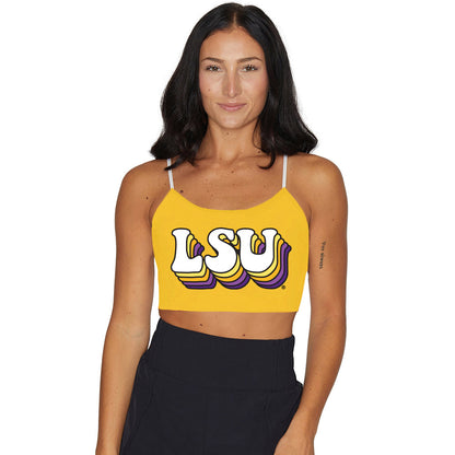 LSU Yellow Spaghetti Tank