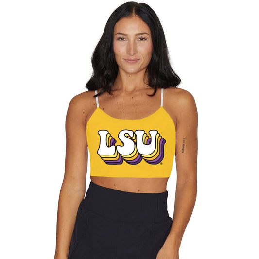 LSU Yellow Spaghetti Tank
