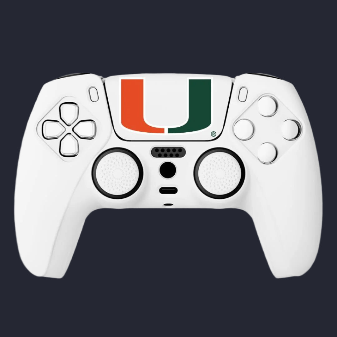 Miami Hurricanes PS5 VarsityStickerz