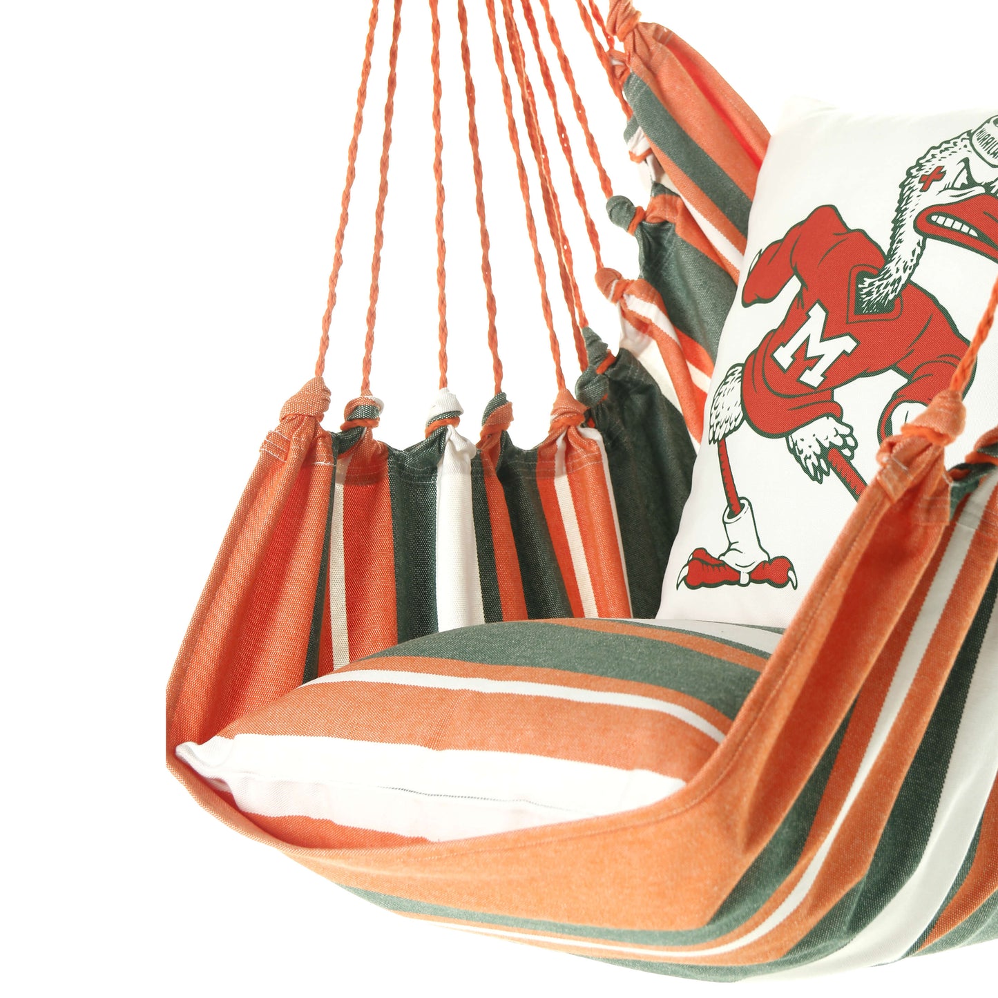 University of Miami Hurricanes Hanging Chair Swing | IBIS