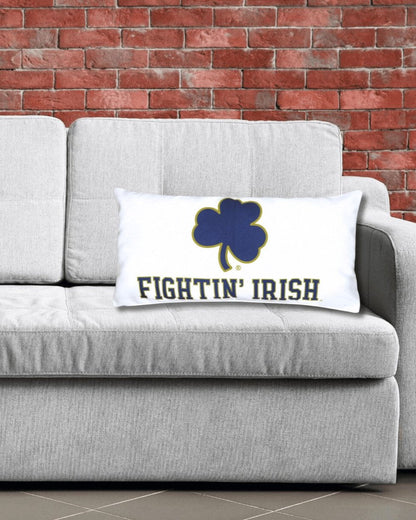 Notre Dame Fighting Irish Shamrock Lumbar Pillow Cover