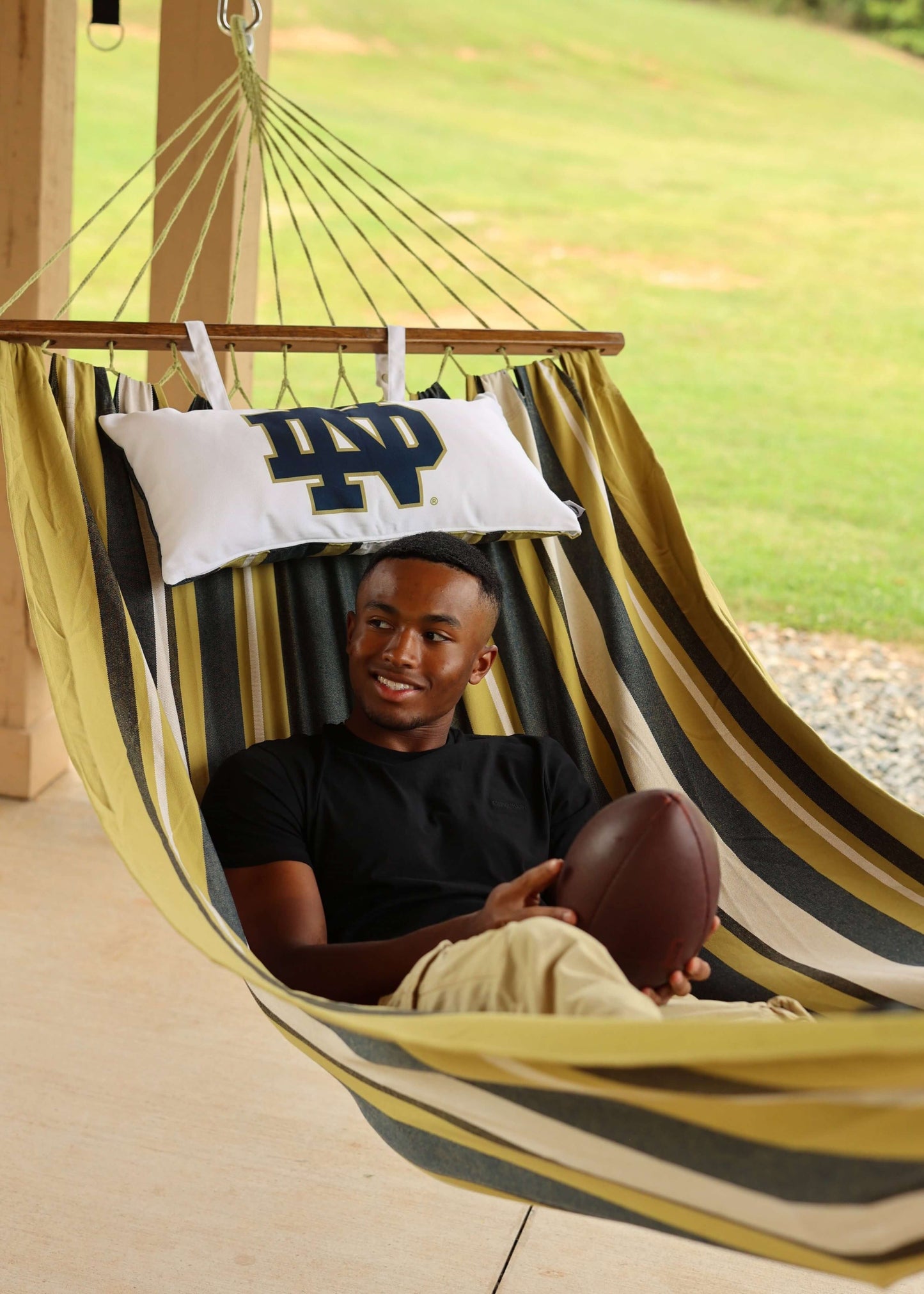 Notre Dame Fighting Irish Logo Hammock