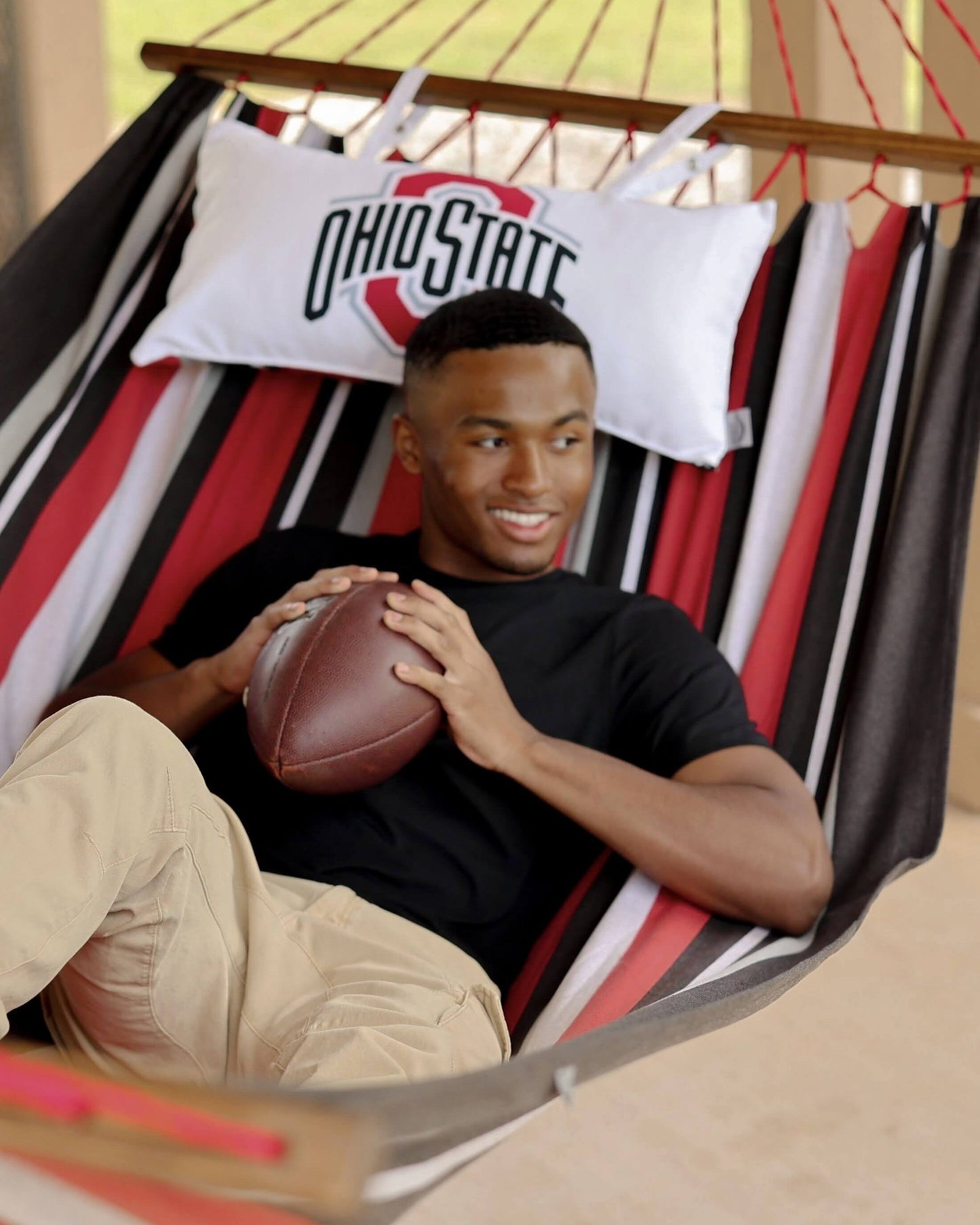Ohio State Buckeyes Athletic Logo Hammock