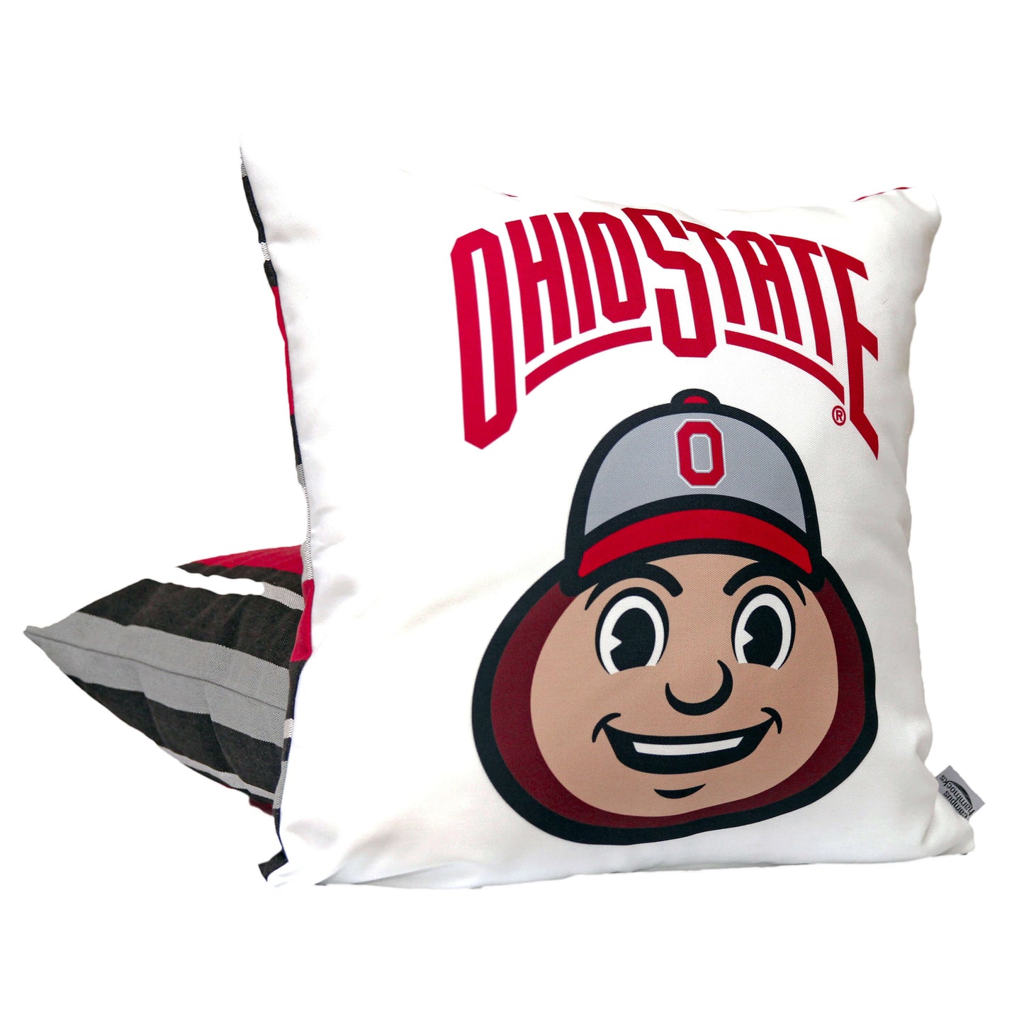 Ohio State Buckeyes Brutus Mascot Pillow Cover