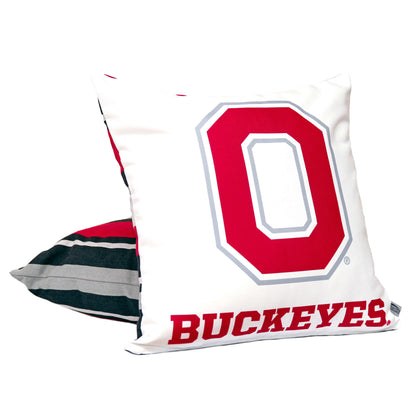 Ohio State Buckeyes Block O Logo Pillow Cover