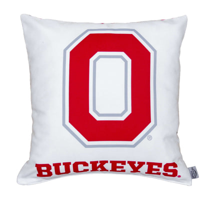Ohio State Buckeyes Block O Logo Pillow Cover