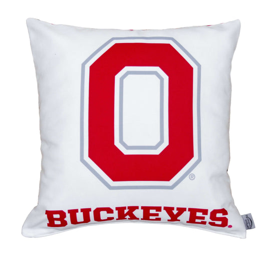 Ohio State Buckeyes Block O Logo Pillow Cover